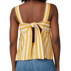 Chinti & Parker Parsol Toe Back Top Open Back Striped Sz 6